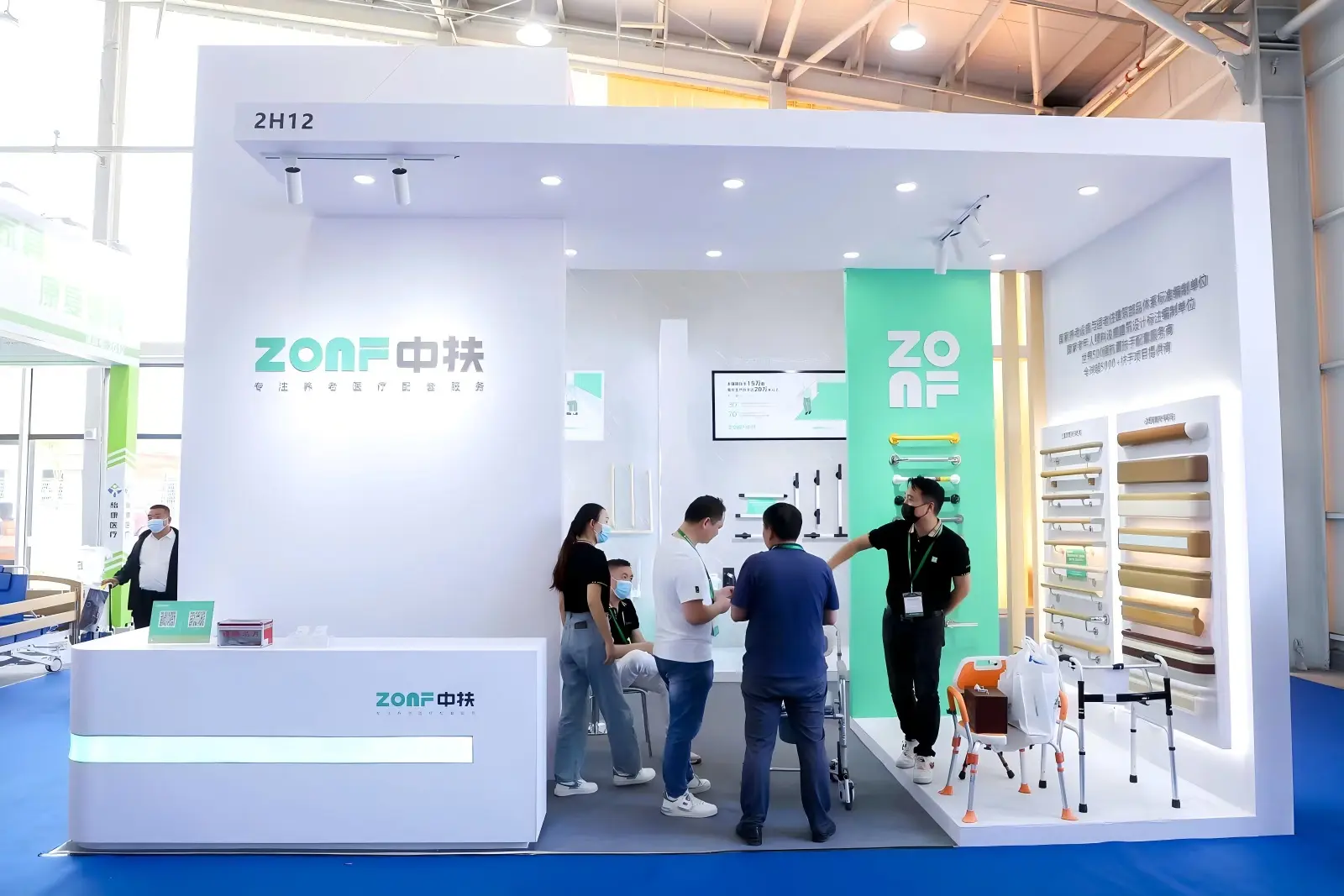 ZONF-JH Showcases Next-Gen Antimicrobial Grab Bars at CR EXPO Beijing (Booth 2H12)